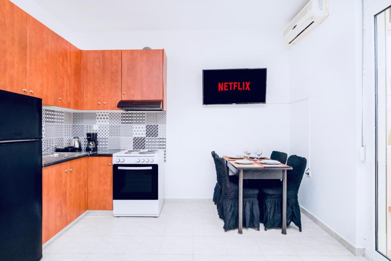Pearl Seaside Luxury Apartments 2 干尼亞 外观 照片